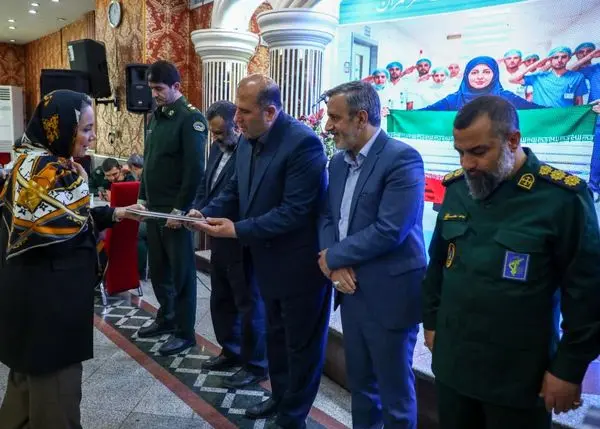 همزمان با میلاد حضرت زینب(ص) مراسم گرامیداشت شهدای سلامت در منطقه ۱۲ تهران برگزار شد