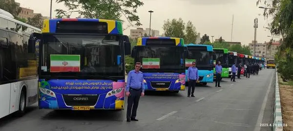 ورود ۱۸ اتوبوس جدید به منطقه ۱۵