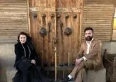 موبایل قرمز بهاره افشاری + عکس