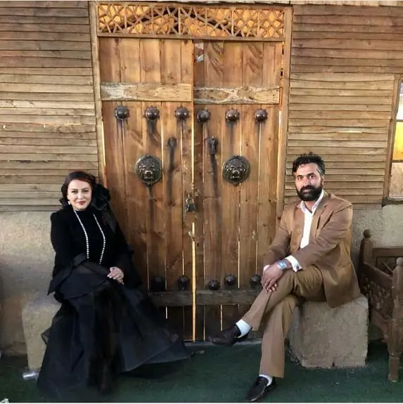 بهاره رهنما و طراح لباسش! + عکس