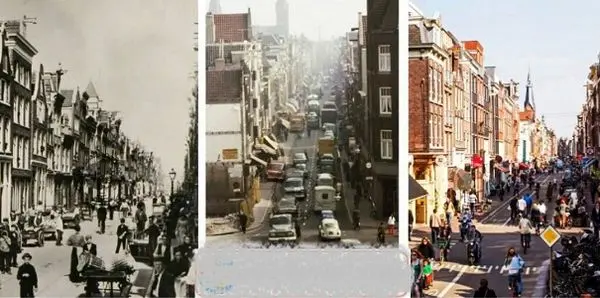 3 تصویر از وضعیت متفاوت هلند طی 100 سال