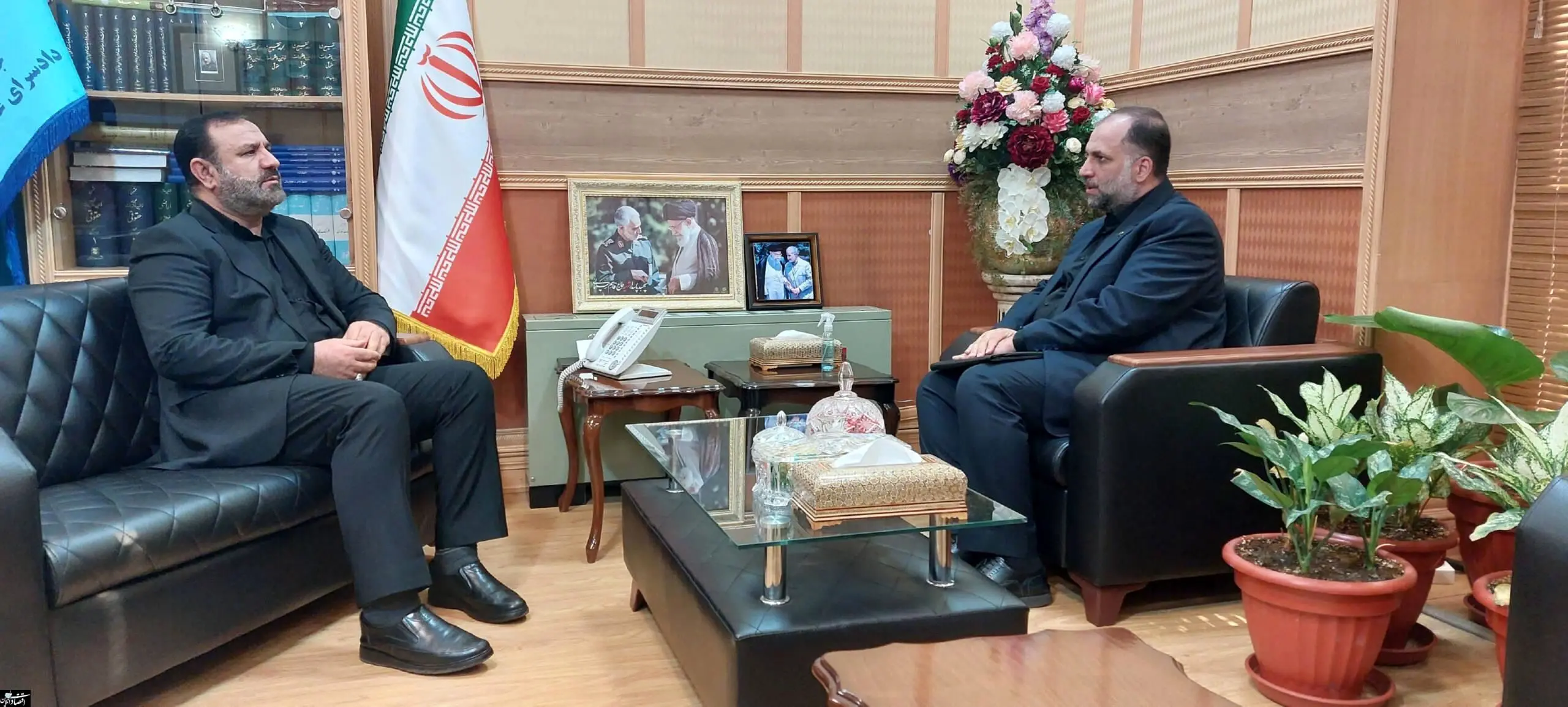 دیدار مدیرعامل صندوق تامین خسارت‌های بدنی با دادستان تهران