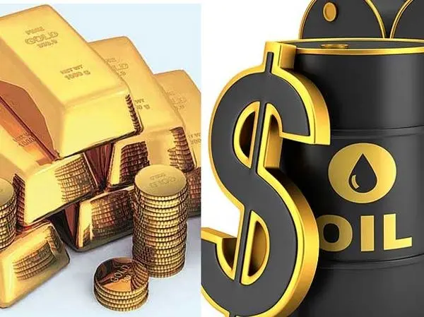  افزایش قیمت طلا همزمان با کاهش قیمت نفت 
