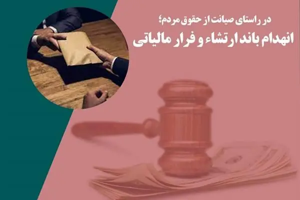 در راستای صیانت از حقوق مردم؛ انهدام باند ارتشاء و فرار مالیاتی