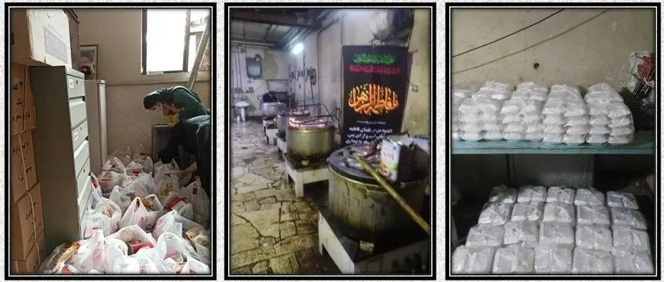 بهار مهروزی خیرین منطقه ۱۵ در ماه مبارک رمضان 

