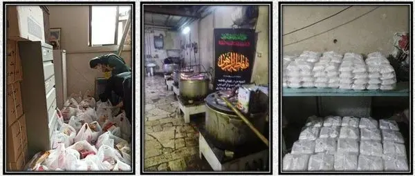 بهار مهروزی خیرین منطقه ۱۵ در ماه مبارک رمضان 

