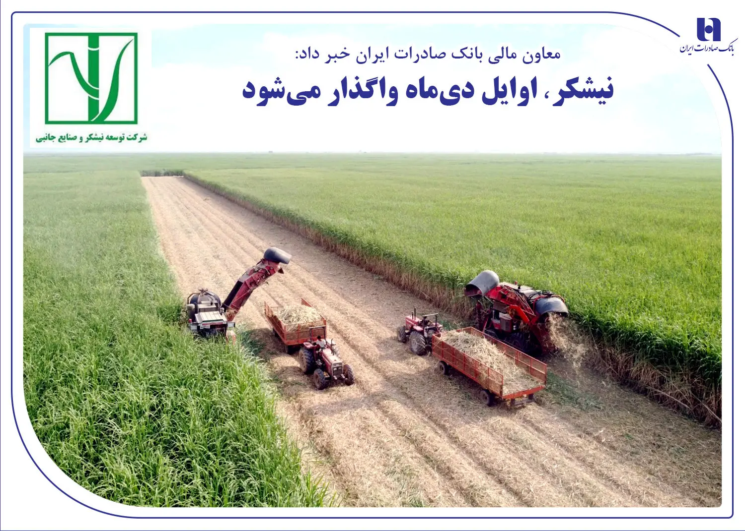 «نیشکر» اوایل دی‌ماه واگذار می‌شود

