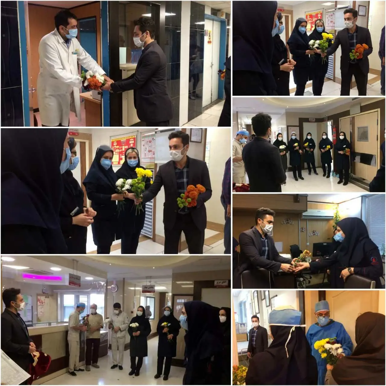 همکاری با بیمارستانها در طرح محله ای پیشگیری از بیمارستان کرونا

