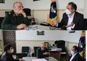 دیدار مدیر مخابرات منطقه مرکزی با مدیر پست بانک استان