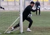 عذرخواهی دروازه‌بان پرسپولیس از مأمور ناجا + عکس