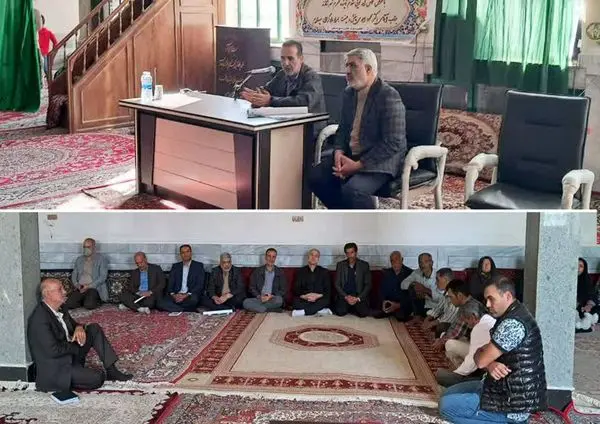 دیدار مدیرعامل شرکت آب و فاضلاب استان مرکزی با مردم روستاهای شازند