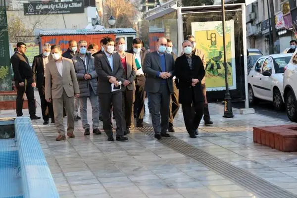 بازدید معاون امور مناطق شهردار تهران از پروژههای مرکز پایتخت