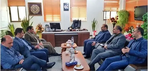 دیدار مدیرعامل فولاد خوزستان با رئیس سازمان صمت استان خوزستان

