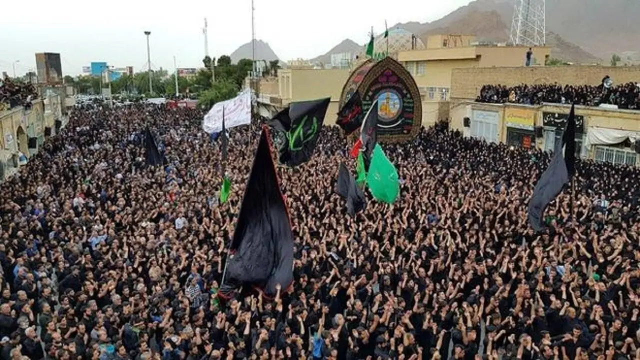 انعکاس شکوه عزاداری یزدی‌ها در پرس تی‌وی 

