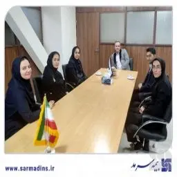 بازدید سر زده مدیرعامل شرکت بیمه سرمد از مدیریت شعبه بیرجند