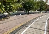تردد ایمن شهروندان با احداث پیاده‌رو در بلوار شهید دادمان 