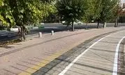 تردد ایمن شهروندان با احداث پیاده‌رو در بلوار شهید دادمان 