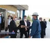 دیدار مدیر شرکت ملی پخش فرآورده‌های نفتی منطقه قم با کارکنان تاسیسات انبار نفت شهید زین‌الدین

