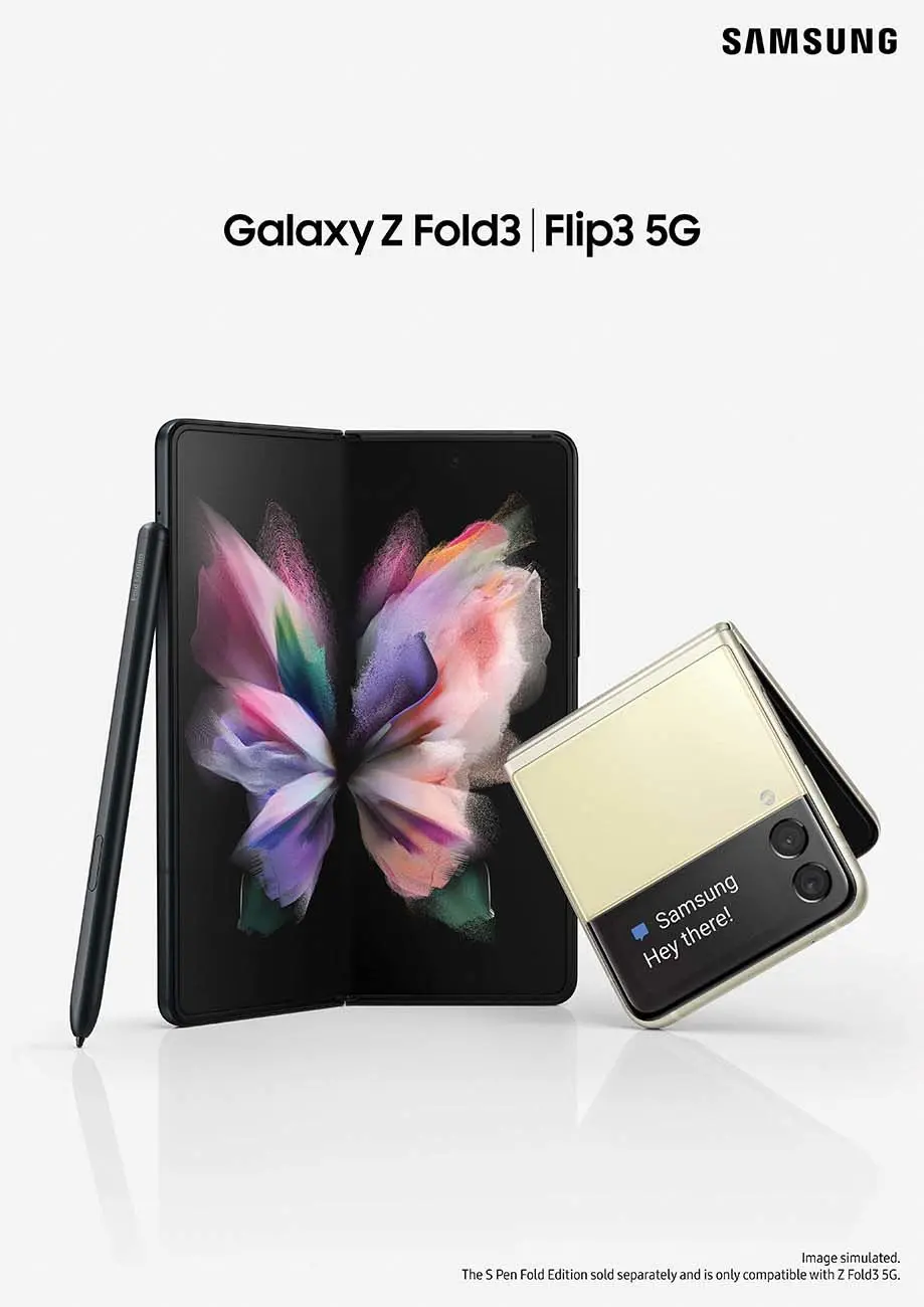 با گلکسی Z Fold3 5G و Z Flip3 5G دنیای خود را باز کنید