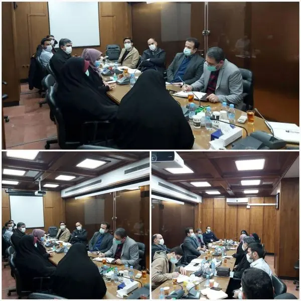 جلسه بررسی چالش‌ها و خلاهای قانونی در مدیریت پسماندهای بیمارستانی 

