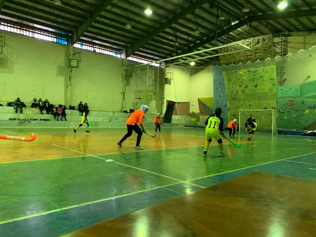 آغاز لیگ برتر هاکی داخل سالن بانوان باشگاه های ایران در اراک