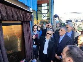 افتتاح پروژه‌های صنعتی در ابهر با حضور رئیس سازمان انرژی اتمی

