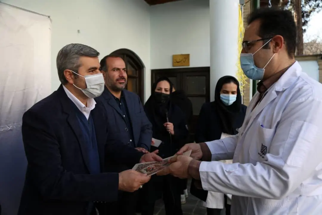 تقدیر از پرستاران بیمارستان سینا و امیراعلم در منطقه 12

