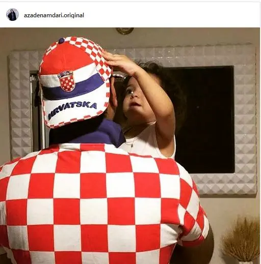 محبوبِ «آزاده نامداری» + عکس