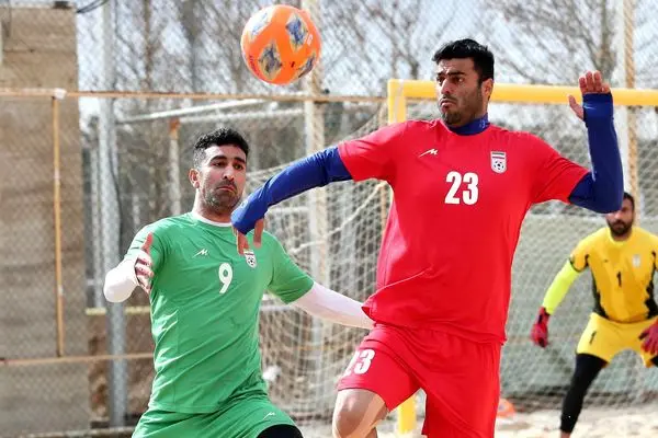 آغاز اردوی تیم ملی فوتبال ساحلی