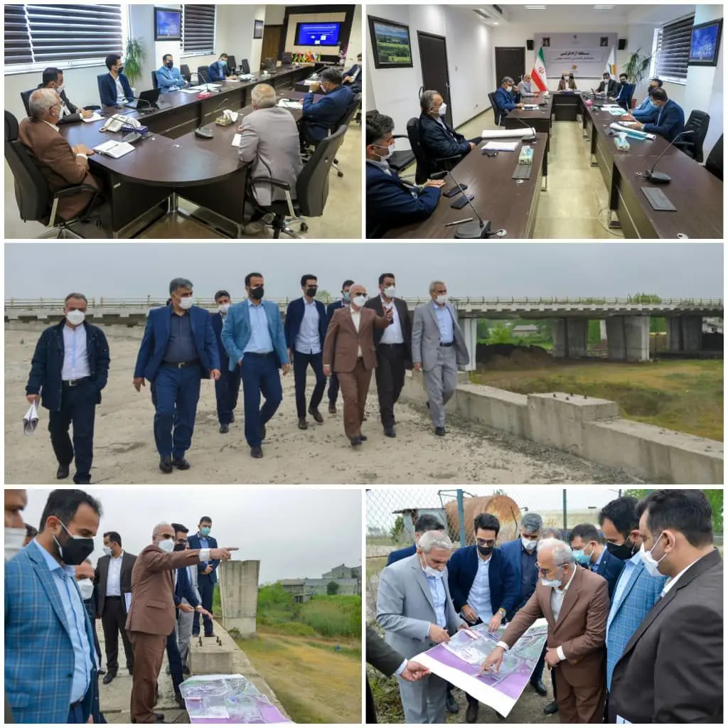 نحوه اتصال راه آهن و بهره برداری از آن در محدوده مجتمع بندری کاسپین مورد بررسی قرار گرفت

