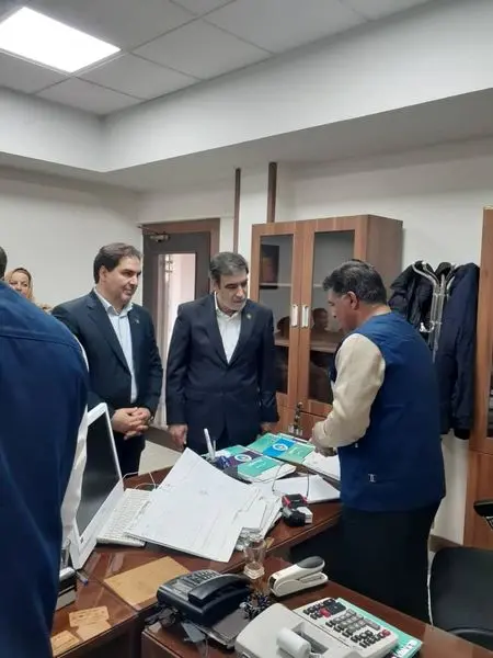 بازدید مدیر عامل بیمه ایران از پروژههای ساختمانی اصفهان