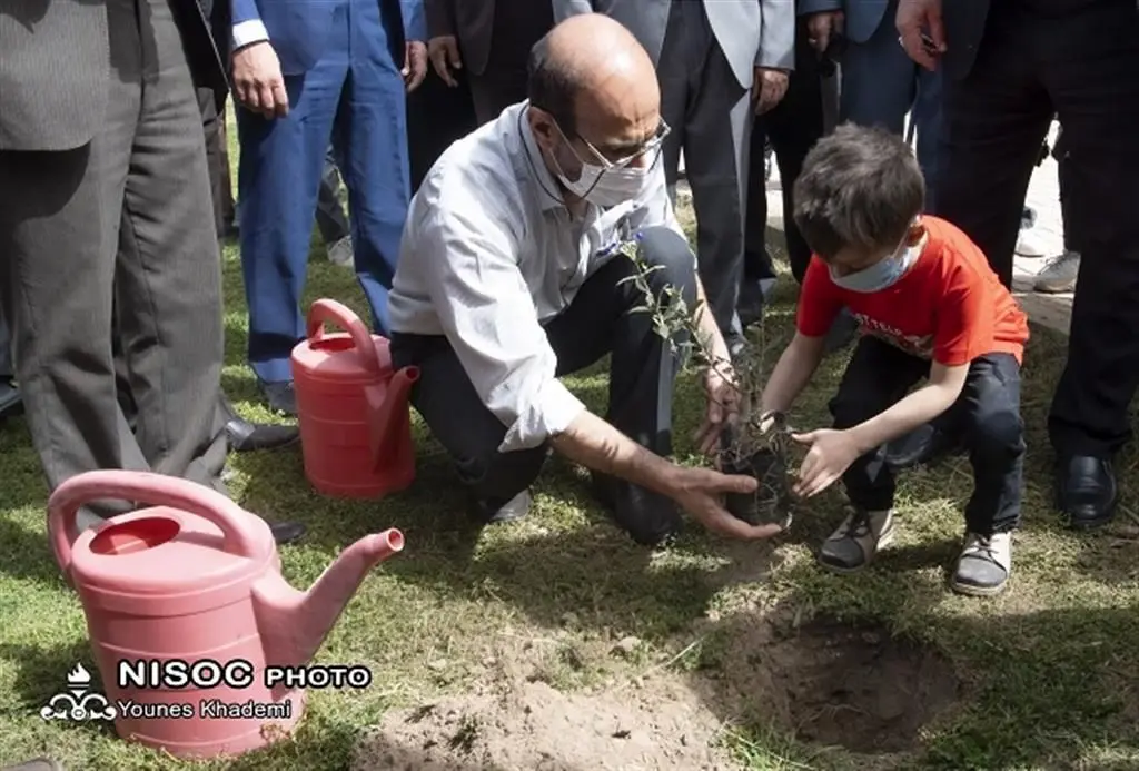 نهال‌کاری و برنامه‌های فرهنگی برای حمایت از کودکان سرطانی