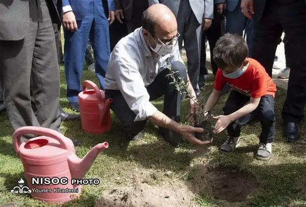 نهالکاری و برنامههای فرهنگی برای حمایت از کودکان سرطانی