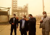 بازدید فرماندار ویژه شهرستان آبادان از پالایشگاه روغن سازی آبادان