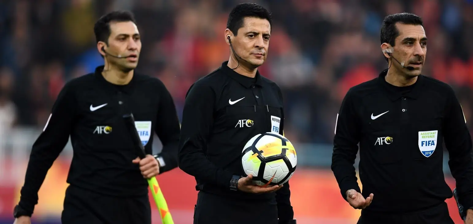 قضاوت فغانی در فینال سوزوکی کاپ آسیا