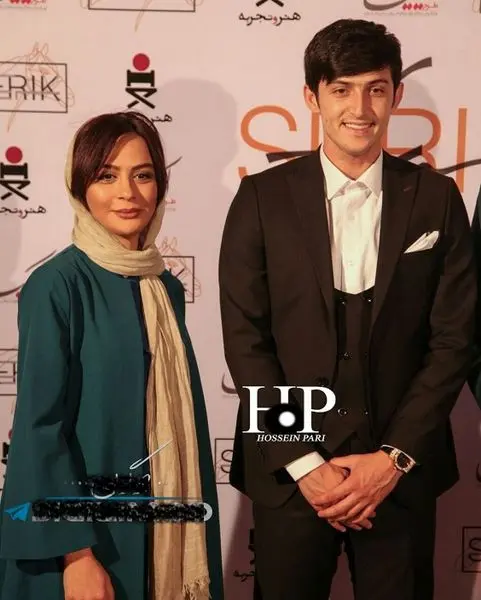 مارال جدید با ظاهری جدید در کنار سردار آزمون+عکس