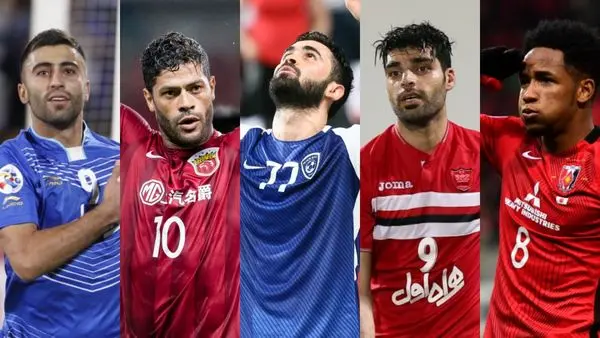 حضور دو مهاجم ایرانی در نظرسنجی AFC