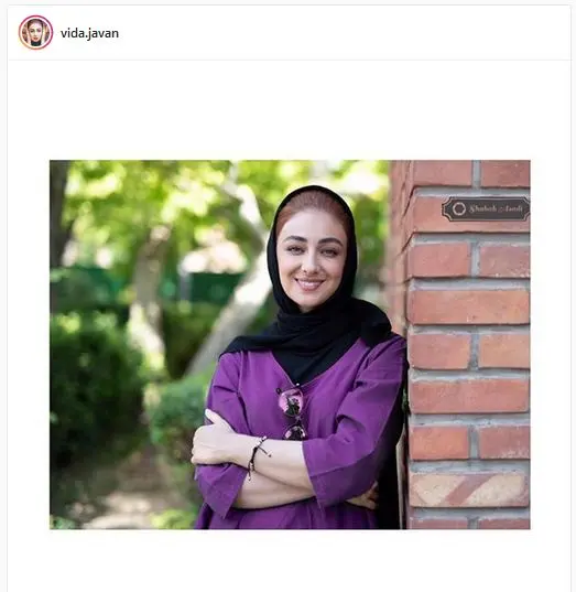 تیپ عروسکی ویدا جوان در کنار همسرش+عکس