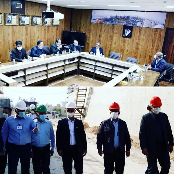 بازدید مدیرکل حفاظت محیط زیست استان خوزستان از مجتمع پتروشیمی بندرامام