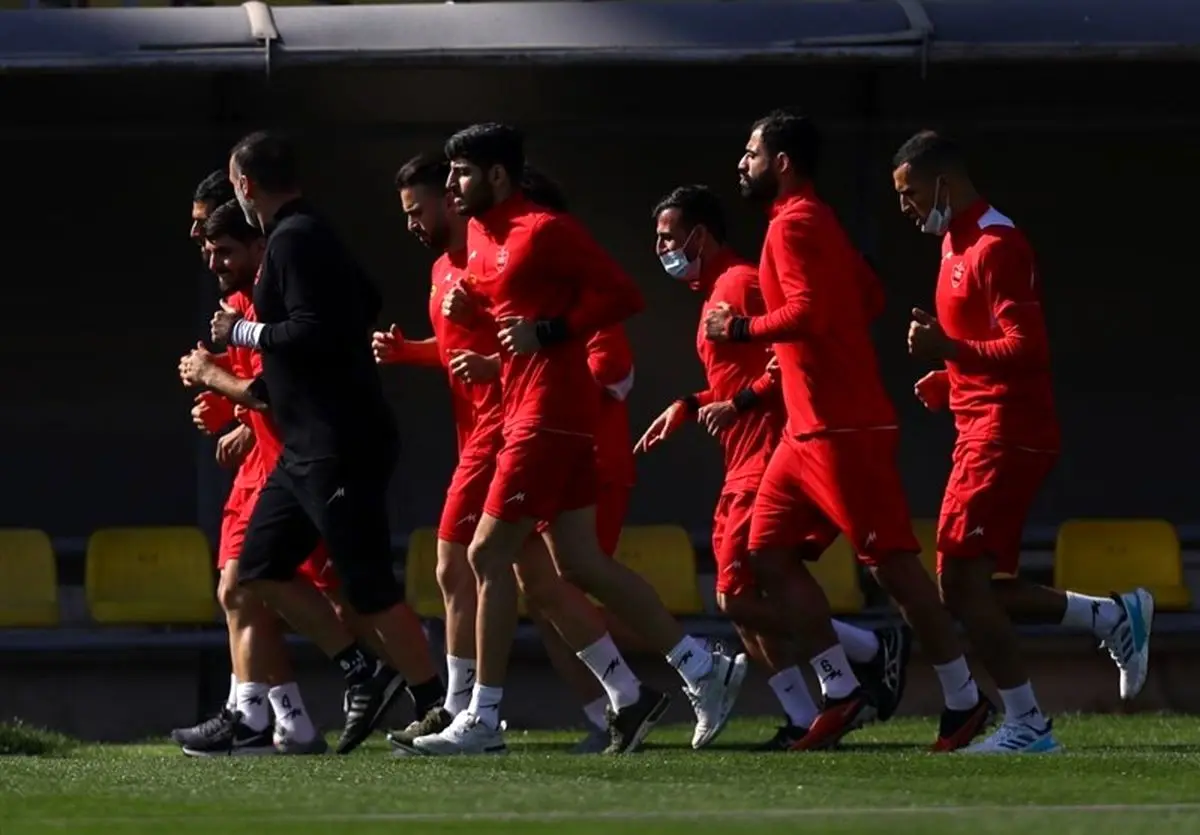 تعطیلی دو روزه تمرینات پرسپولیس