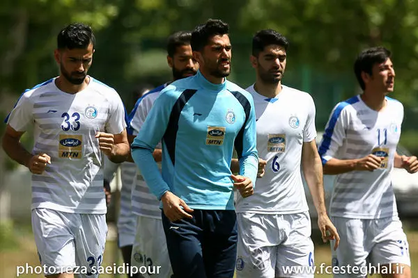 استقلالی ها ریکاوری کردند/ غیبت رحمتی و همام در تمرین