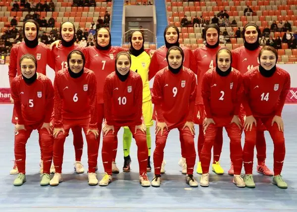 قهرمانی تیم فوتسال بانوان ایران در تورنمنت کافا