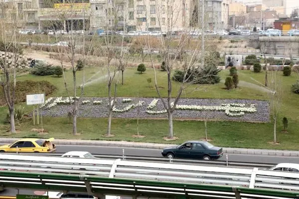 احداث بیش از چهار هزار متر مربع فرش گل در منطقه 13
