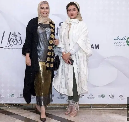 لباس پر زرق و برق کتایون ریاحی با دامنی غیرمتعارف!+عکس