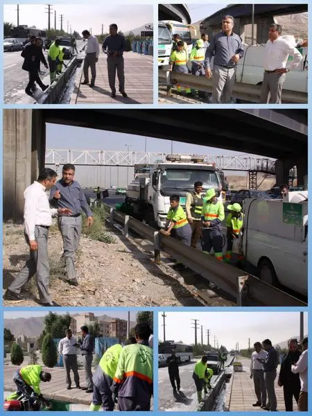 اجرای طرح  ویژه نگهداشت شهر در منطقه 15