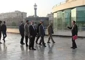 تجهیز کارگاهی برای ساخت یادمان شهدای گمنام دریاچه شهدای خلیج فارس
