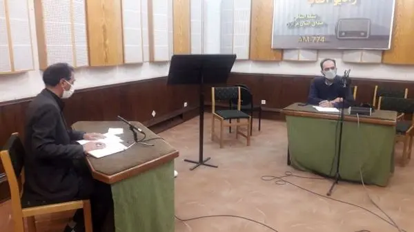 سر پرست مخابرات منطقه مرکزی در برنامه نشست هفته رادیو اراک حضور یافت