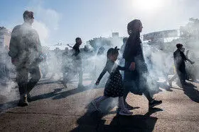 استقرار ۶۰۰ اتوبوس و ۲۰۰ ون تاکسی برای جابه‌جایی جاماندگان پیاده‌روی اربعین

