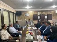 حضور مدیرعامل بیمه سینا در شعبه زنجان