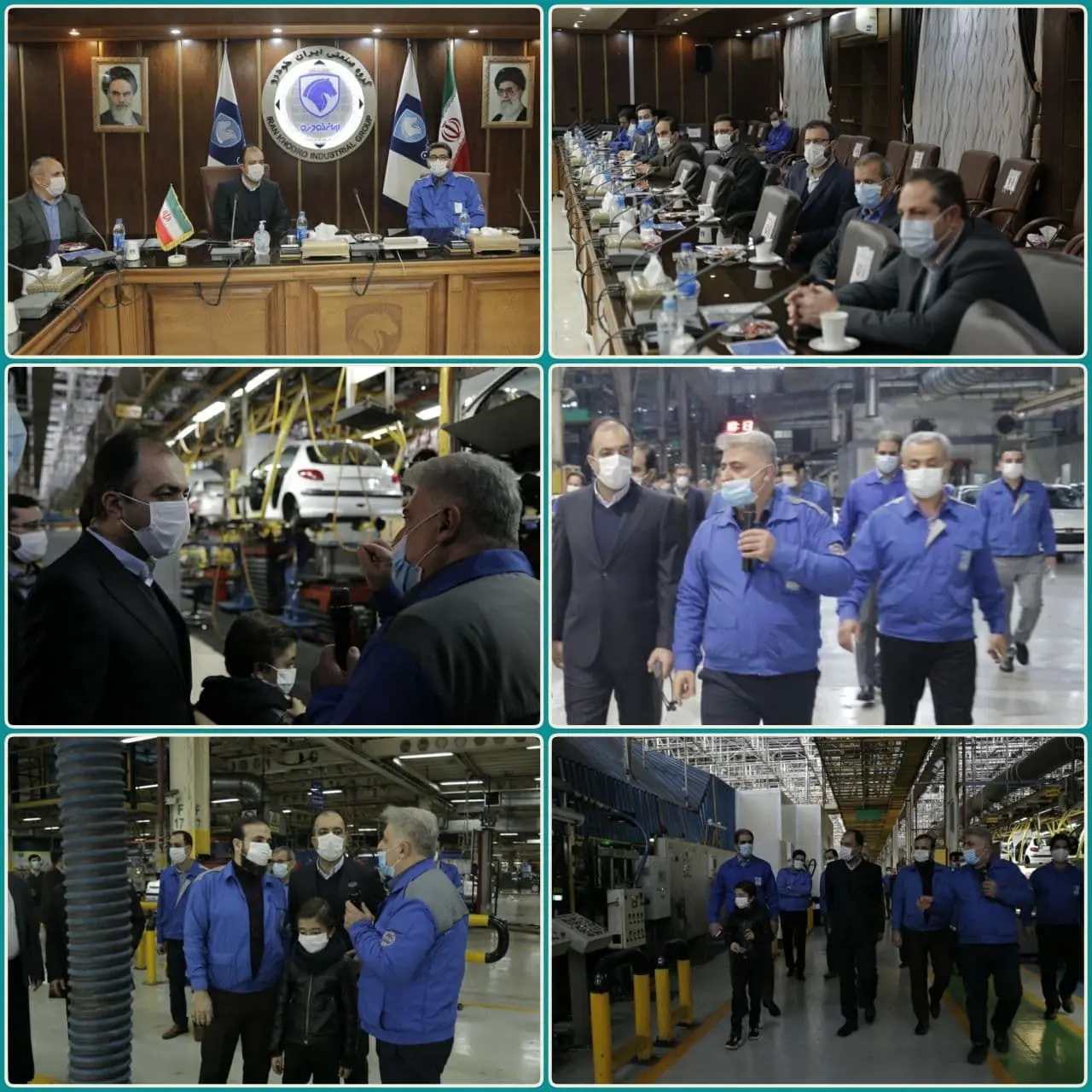 گروه صنعتی ایران خودرو؛ میزبان شهردار منطقه۲۱

